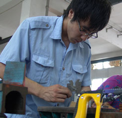 赵武阳：模具实习指导教师